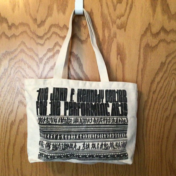 The John F. Kennedy Center For The Performing Arts Tote Canvas Tote Bag - Picture 2 of 4
